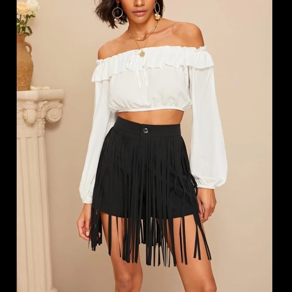 ๐HP๐ ๐ Fringe Shorts - Picture 5 of 5